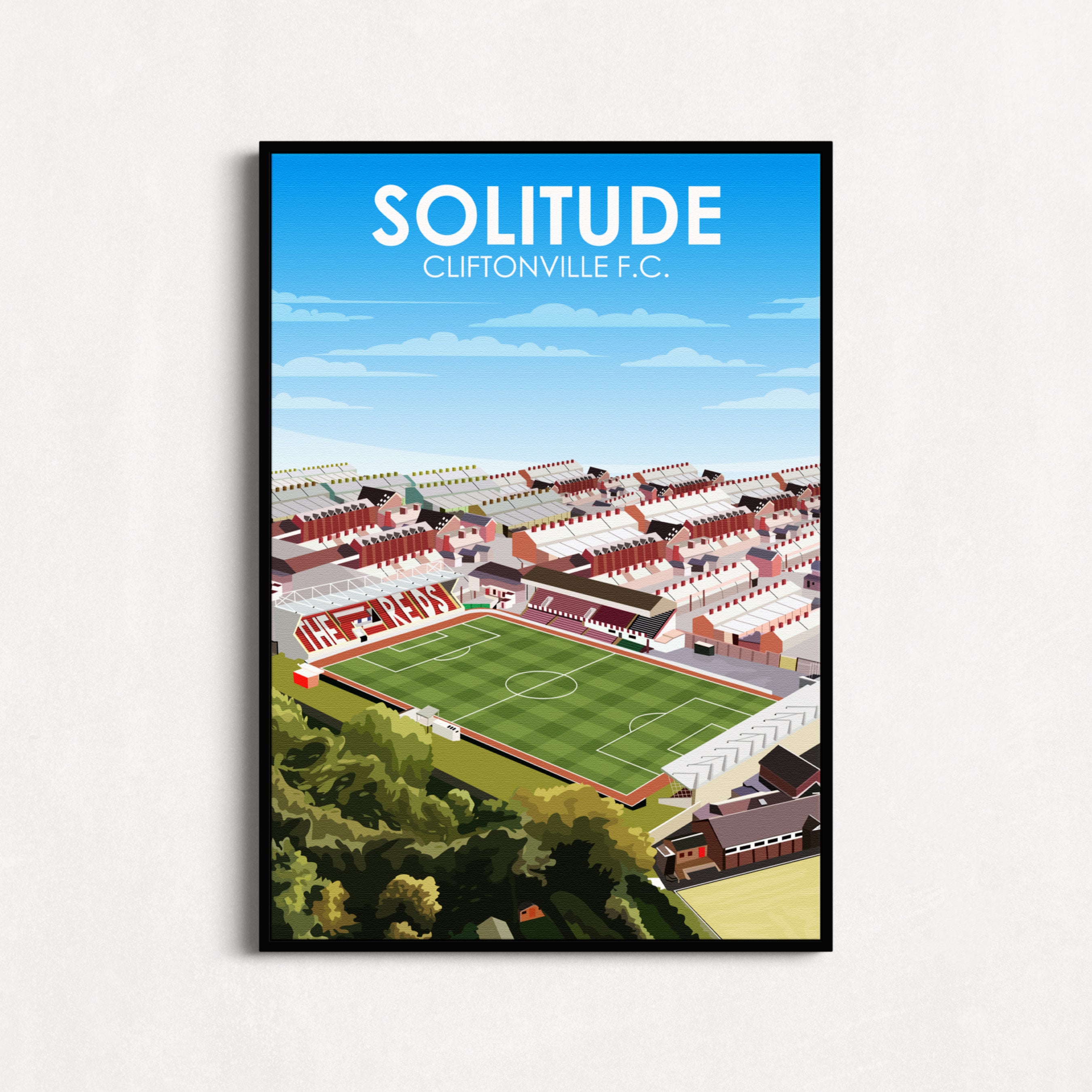 Solitude Cliftonville FC Print Print In A Box solitude-cliftonville-fc-print-print-in-a-box