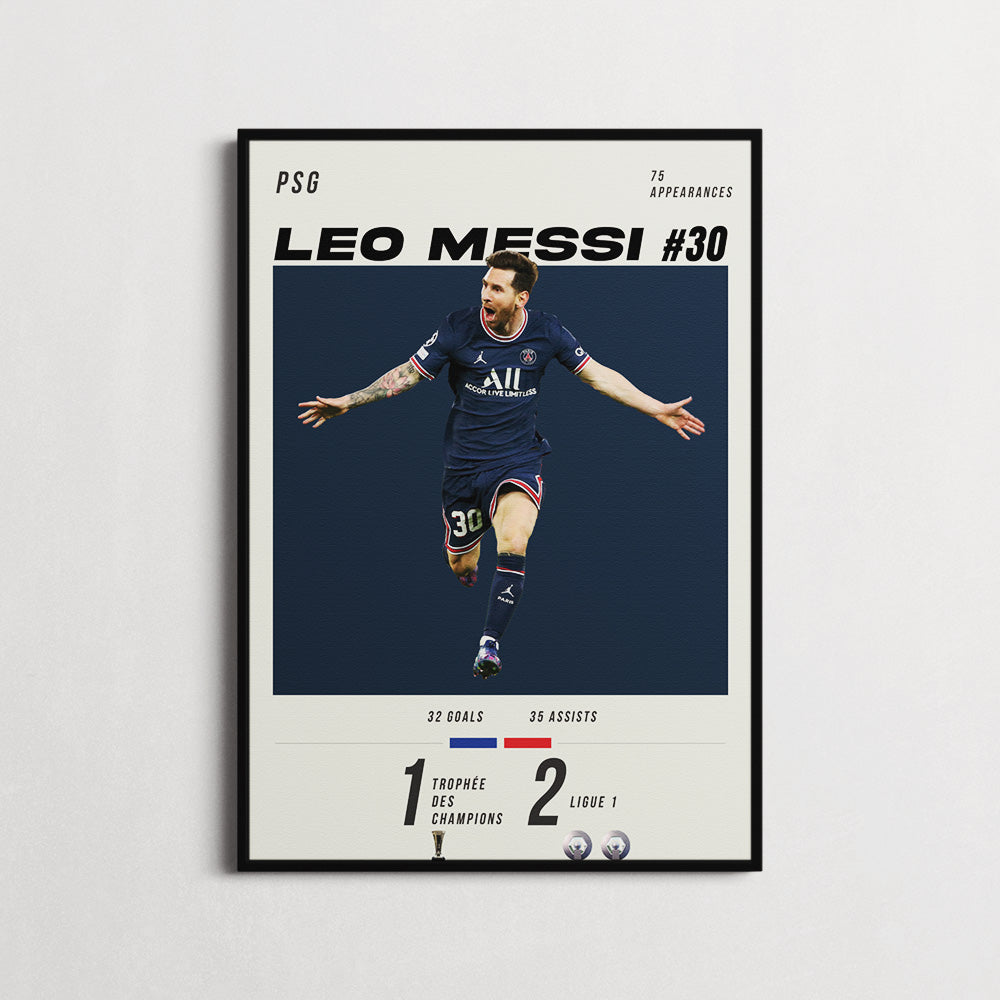 Messi #30 Print – Print in a Box